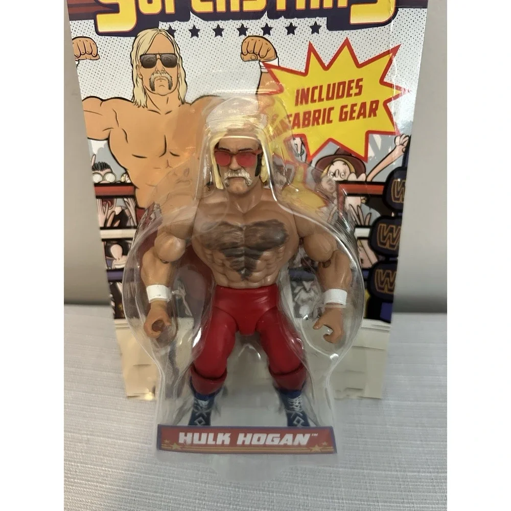 Hulk Hogan WWE Superstars Series‎ 8 CHASE Red Pants Mattel Figure Walmart New